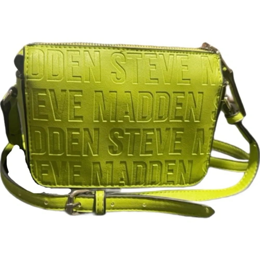 Steve Madden Lime Green Crossbody Bag/Purse - Picture 3 of 7
